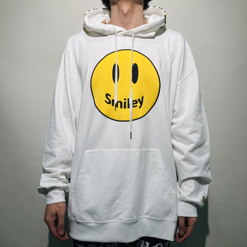 ミニ裏毛スマイリーパーカー(ホワイト) | HOS NOW
