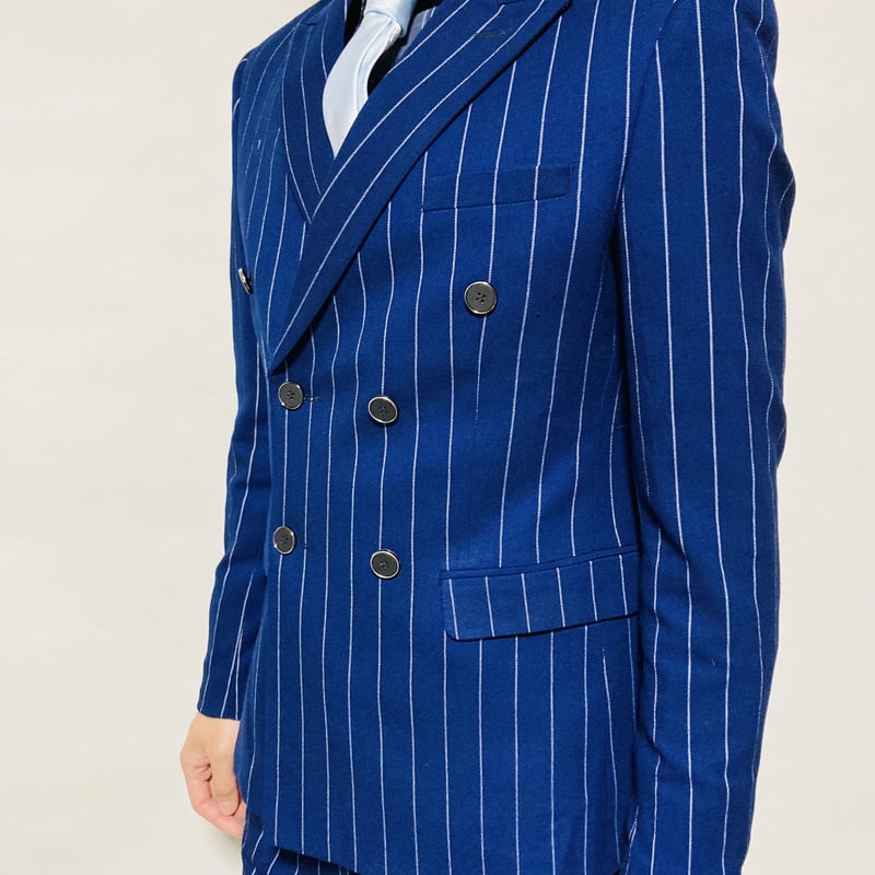 SLATL&DEAN★パンツスーツ 3ピース ストライプ 総柄 ボルドー SLATL&DEAN☆パンツスーツ 3ピース ストライプ 総柄 ボルドー