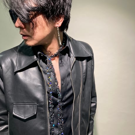 シンセティックショートダブルライダースJK
