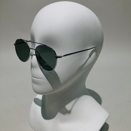 ワタリ付きレトロスモーキーグラス(SV×GREEN)