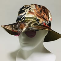 リバーシブルバケットハット