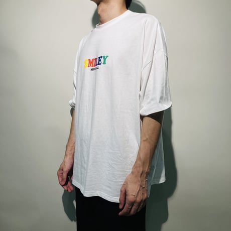 カラーフォントスマイルBIG TEE(ホワイト)
