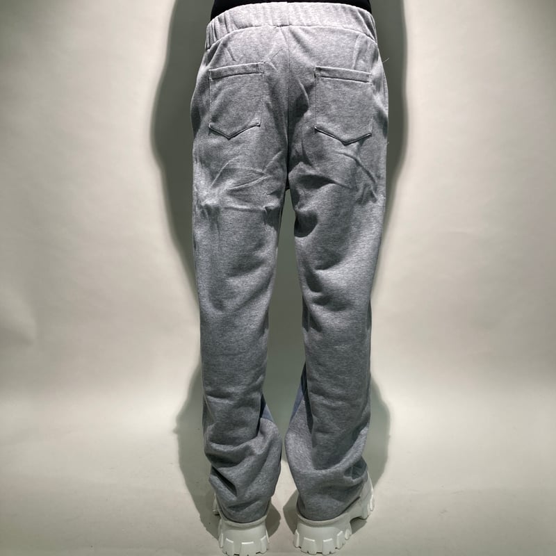 スウェット×デニムドッキングパンツ | HOS NOW