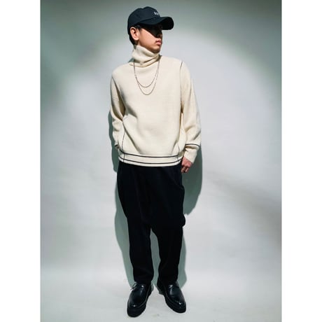 3wayロングネックレス(シルバー)