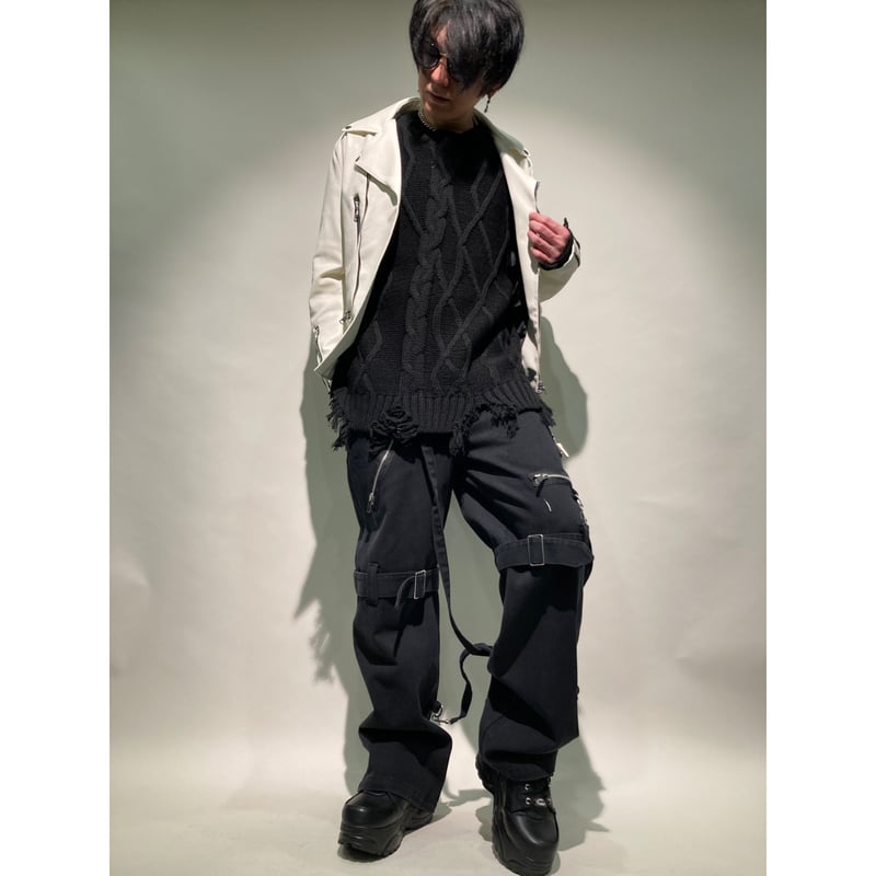 ボンテージフレアパンツ | HOS NOW