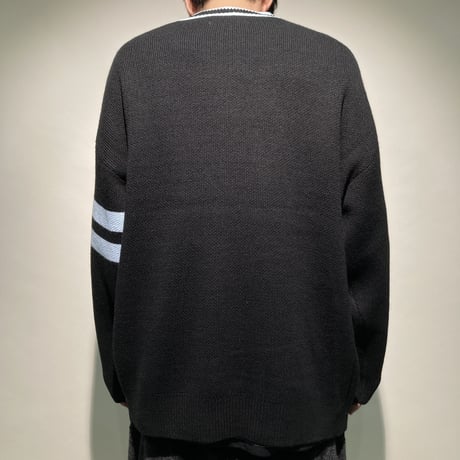 ニットハンドステッチ風カーディガン