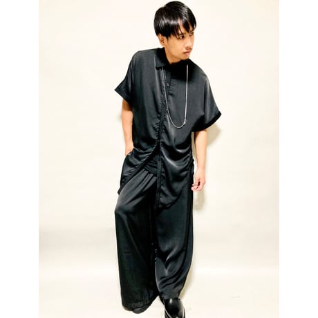 ロング丈タンク(ブラック)