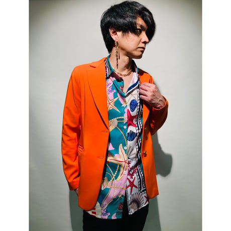 スターフィッシュ×ロープ総柄シャツ