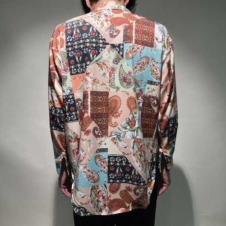 マルチベイズリー総柄シャツ