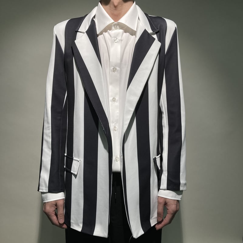 2*前様 【サイズL】 Stone  ストライプジャケット Thumbnail-835102Y5K321473_A.