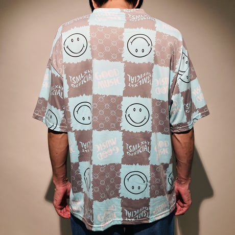チェッカースマイルTEE(MINT)