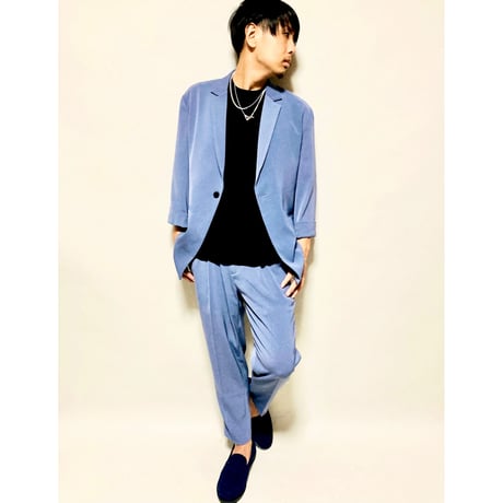 2wayロングチェーンマントルネックレス(シルバー)