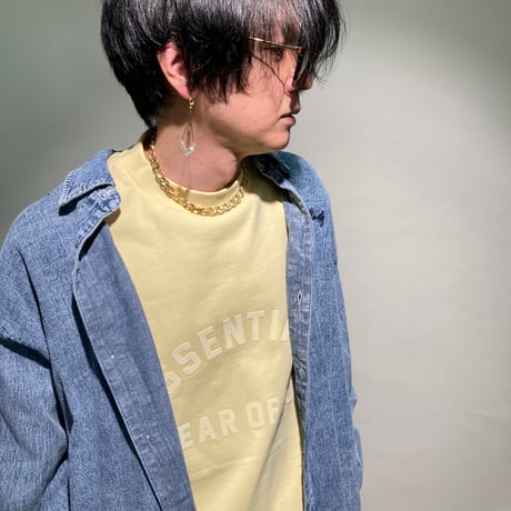 10ozデニムBDシャツ