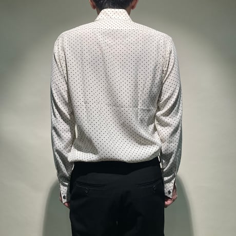 3wayオーバーシャツ(ドットホワイト)