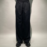 カノコメッシュスラックス(ブラック)