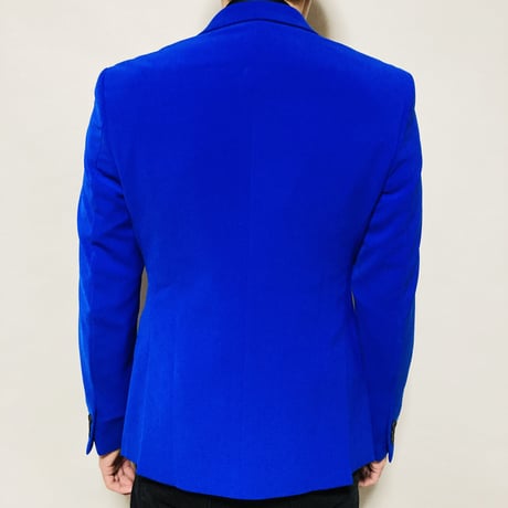 ダブルブレステッドジャケット (ブルー)