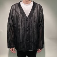 バルファレースカーディガン(ブラック)
