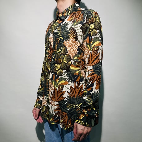 safari柄シャツ
