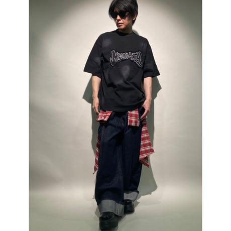 リジットロールアップデニム