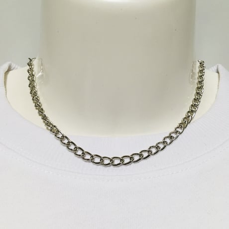 シンプルネックレス(シルバー)