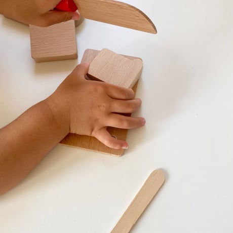 wooden toys cafe-積み木-