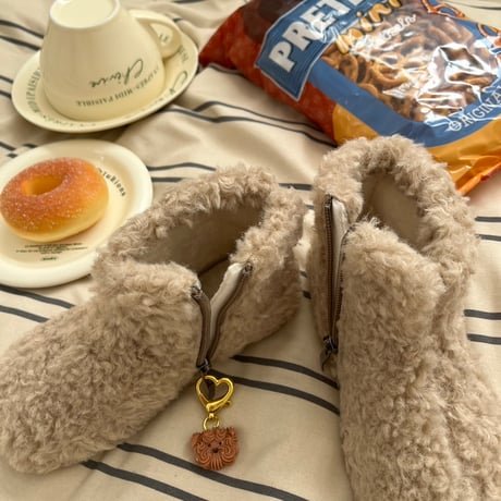 whip cream dog charm