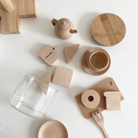 wooden toys cafe-積み木-