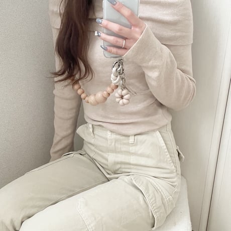 smart phone sholder  silver