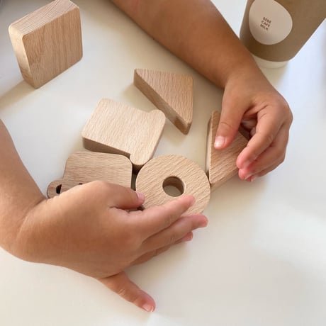 wooden toys cafe-積み木-