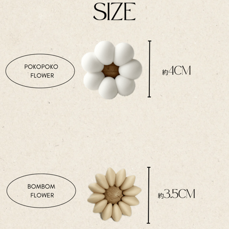 flower parts (シリコンお花のパーツ)