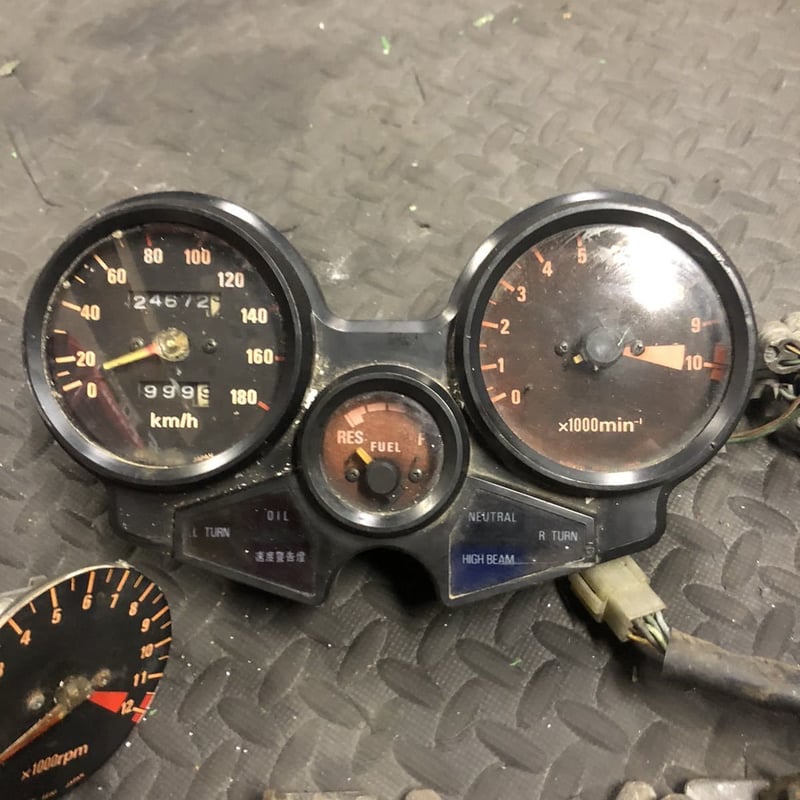 CBX400f 純正メーター CBX400F 純正 スピードメーター 当時物 ストック