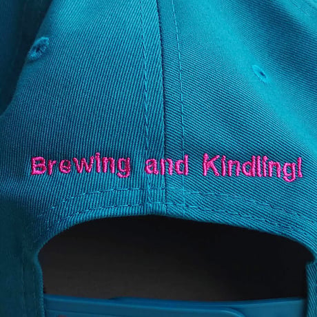 BakEra バクロゴキャップ Turquoise × Pink【NewEra 9 FIFTY】