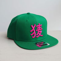 BakEra バクロゴキャップ Green × Pink【OTTO Snap】
