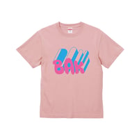 Pink BAK　6.0oz オープンエンド ヘヴィーウェイト Tシャツ〈オフピンク〉