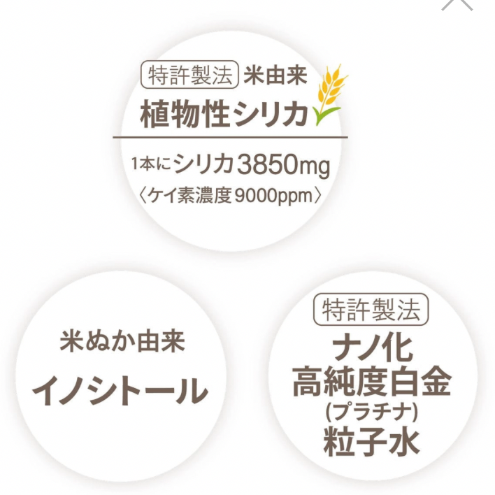 ケイ素白金ナノコロイド配合500ml 騒がしく 2本セット