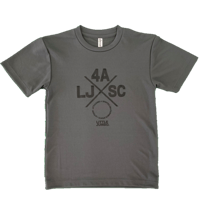 『会員限定・指導員手渡し』ドライTシャツ(ダークグレー187)