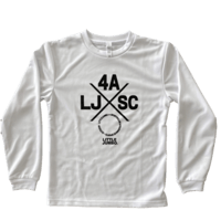 『会員限定・指導員手渡し』ドライロングスリーブTシャツ(ホワイト001)