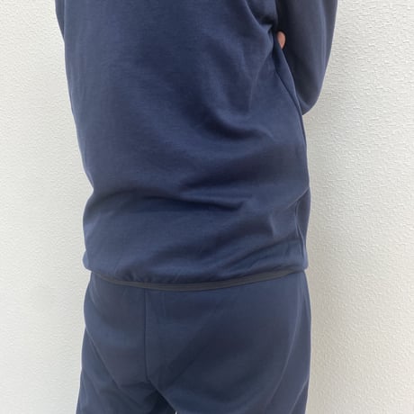 『会員限定・指導員手渡し』【セットアップサイズ違い】ドライスウェットジップパーカー＆ドライスウェットパンツ(ブラック005)