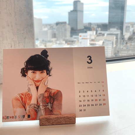 BRUNCH STYLE：PHOTO CALENDAR 2026〈おだんごレイナさん〉