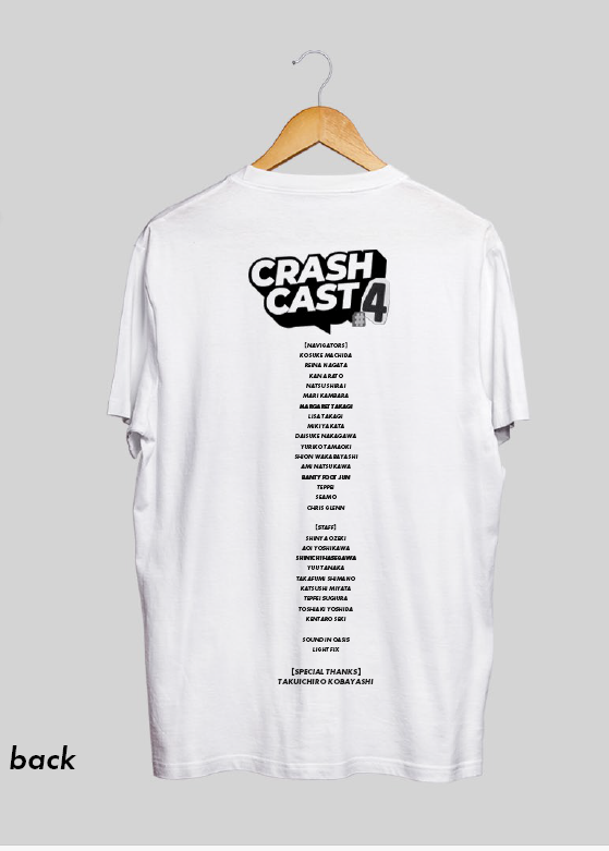 特捜エクシードラフト 出演者サイン入りＴシャツ 舞台：CRASH CAST4 オリジナルTシャツ( 残りわずか） | ZIP-FM