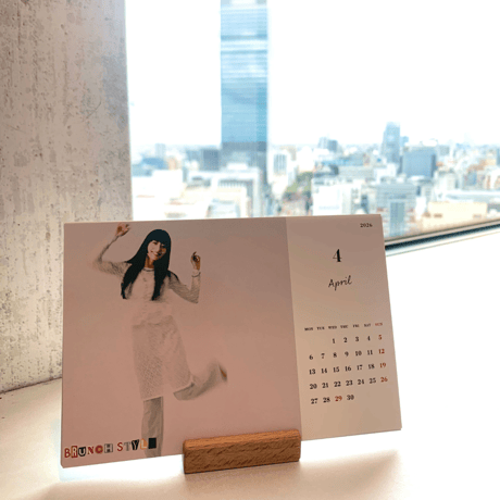 BRUNCH STYLE：PHOTO CALENDAR 2026 〈白レイナさん〉