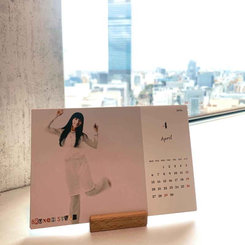 BRUNCH STYLE：PHOTO CALENDAR 2026 〈白レイナさん〉 | ZIP