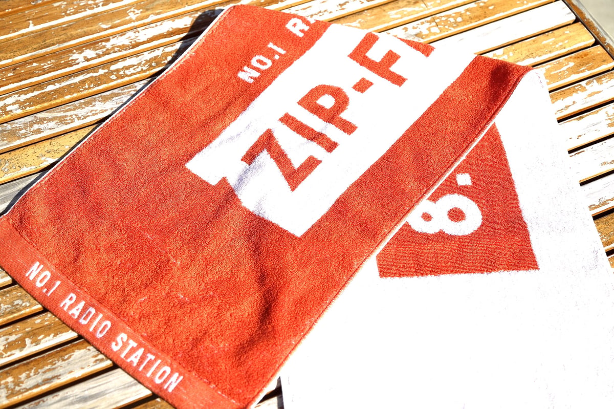 ZIP-FM オリジナル スポーツタオル | ZIP-FM OFFICIAL STORE