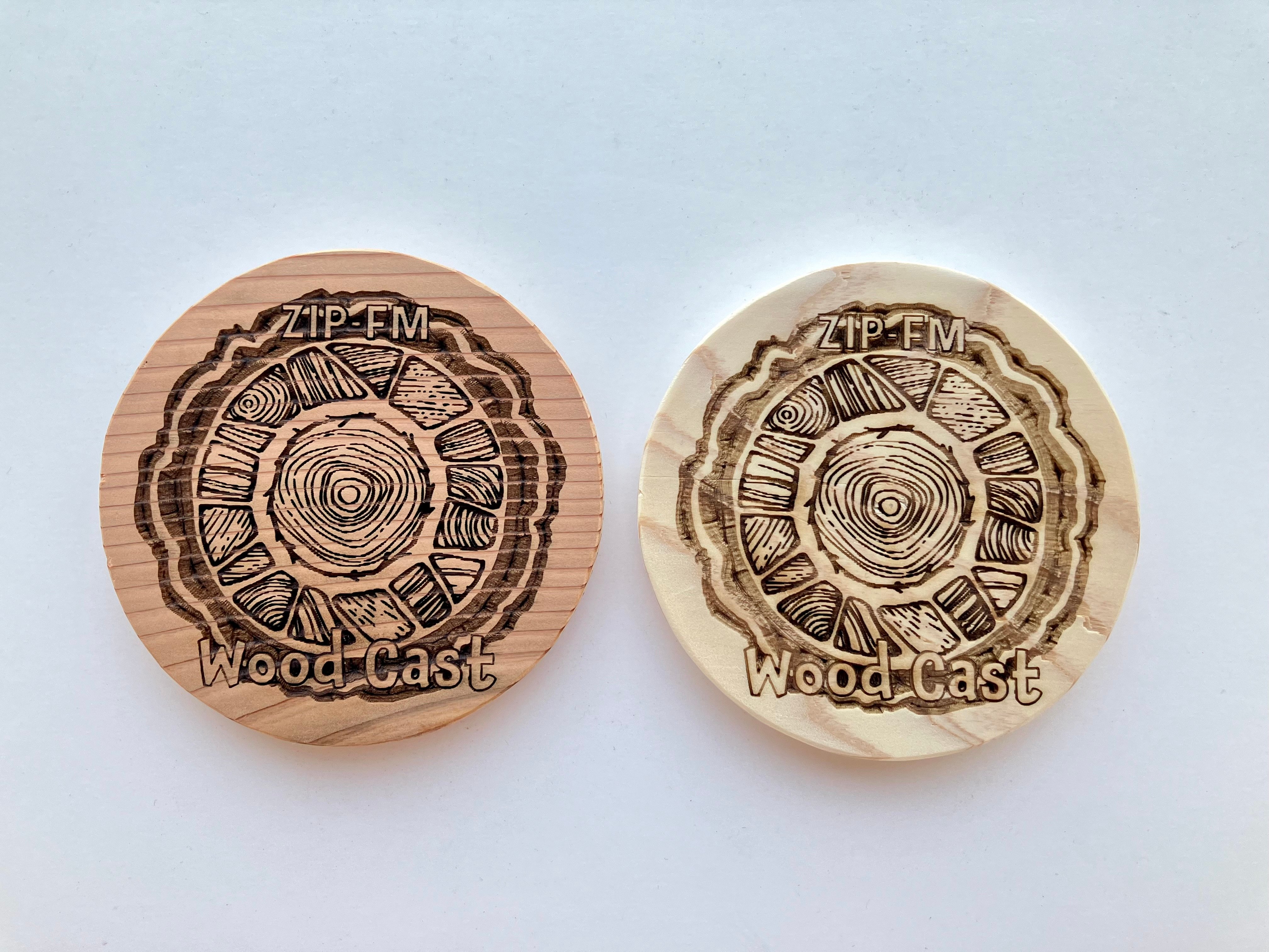 Wood Coaster | ZIP-FM OFFICIAL STORE