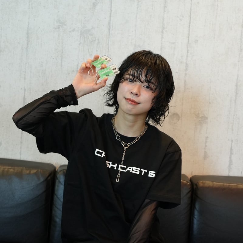 舞台:CRASH CAST 6】TICKET KEY CHAIN(チケット型キーホルダー) 
