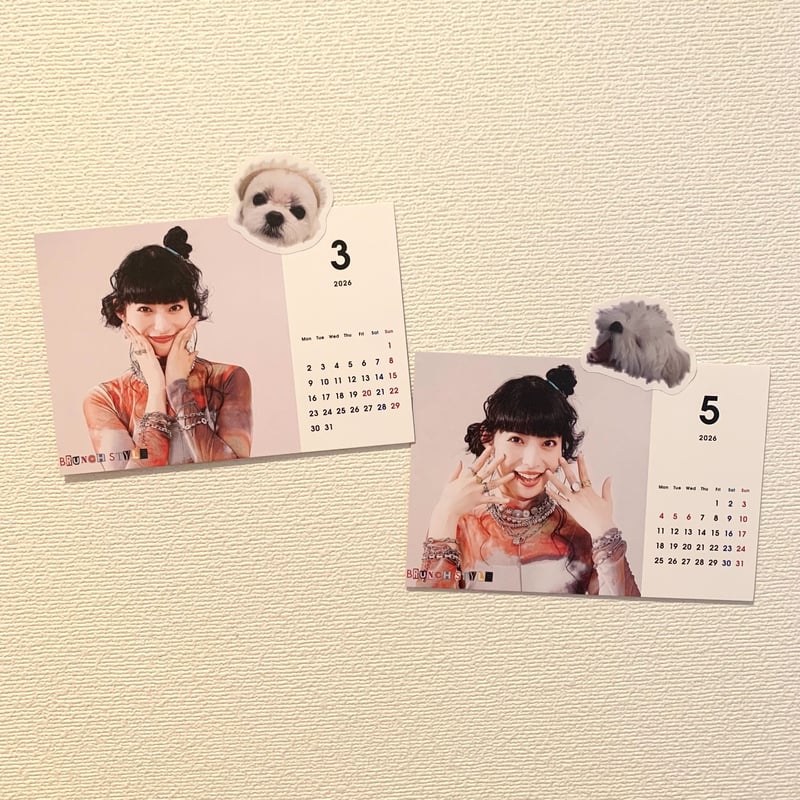 BRUNCH STYLE：PHOTO CALENDAR 2026〈おだんごレイナさん〉 | Z
