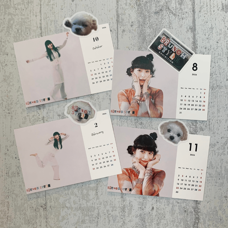 BRUNCH STYLE：PHOTO CALENDAR 2026 〈白レイナさん〉 | ZIP