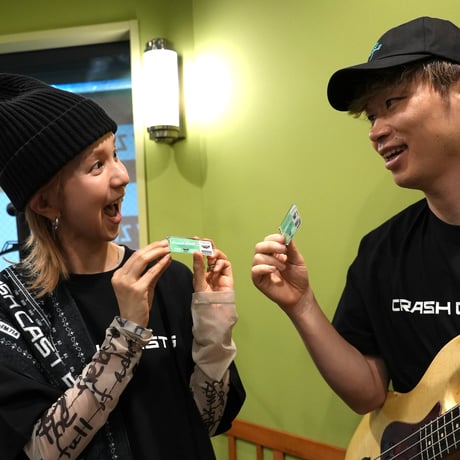 【舞台:CRASH CAST 6】TICKET KEY CHAIN(チケット型キーホルダー)