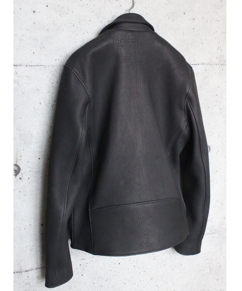 ディアスキン/Wライダース/ブラック | iade leather ディアスキン/Wライダース/ブラック | iade leather