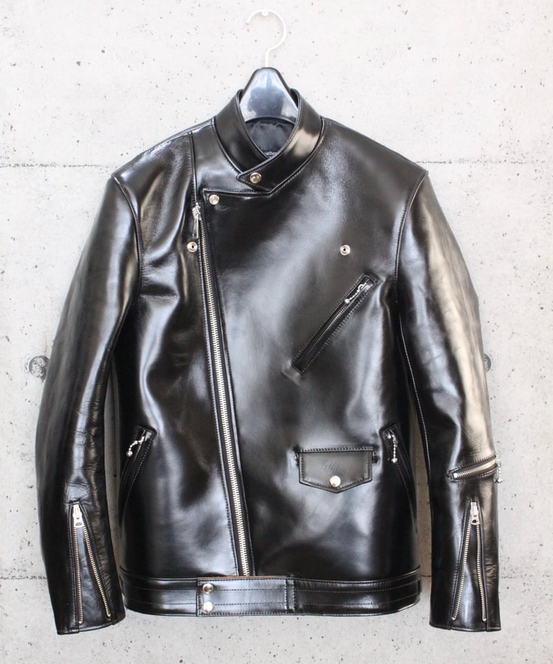 1285 極美品 イアデレザー iade leather シングルライダース L iade leather